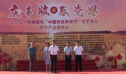 慶豐收 感黨恩——2021年桐城市中國(guó)農(nóng)民豐收節(jié)文藝演出暨農(nóng)產(chǎn)品展銷(xiāo)會(huì)圓滿(mǎn)閉幕